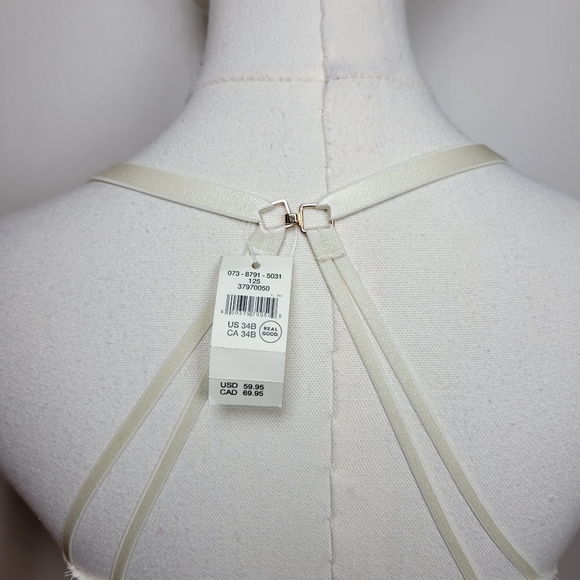 Aerie Show Off Balconette Eyelash Lace Bra 34B - Picture 8 of 10